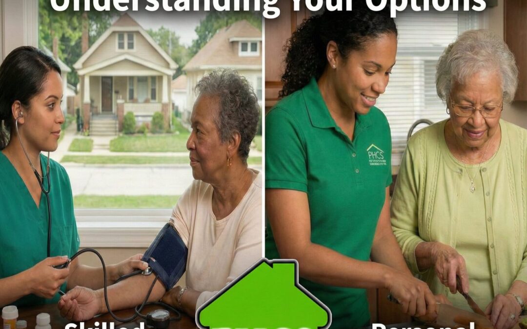 Skilled Home Health vs. Personal Care: Understanding Your In-Home Care Options in Wisconsin